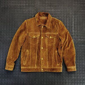 Suede Trucker Jacket